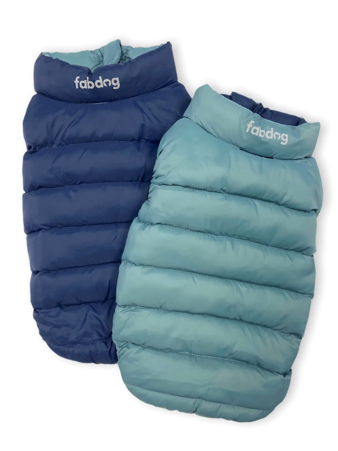 Load image into Gallery viewer, Tonal Packable &amp;amp; Reversible Puffer Coats Blue Image
