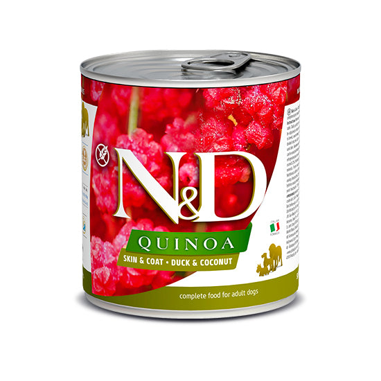 Farmina N&D Quinoa Skin & Coat Dog Food Cans 5 Oz. Image