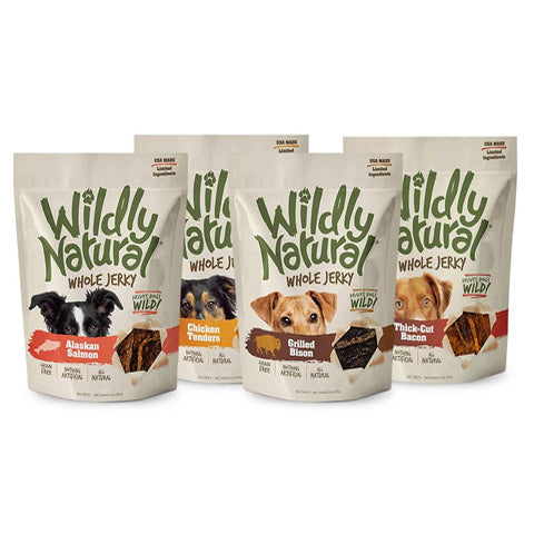 Fruitables Wildly Natural Jerky Dog Treats Roasted Chicken Image