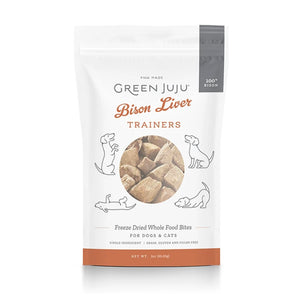 Green Juju Kitchen Freeze-Dried Bison Liver Trainer Bites  Image