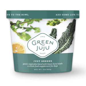 
            
                Load image into Gallery viewer, Green Juju Kitchen Frozen Just Greens Blend Food Topper  Image
            
        