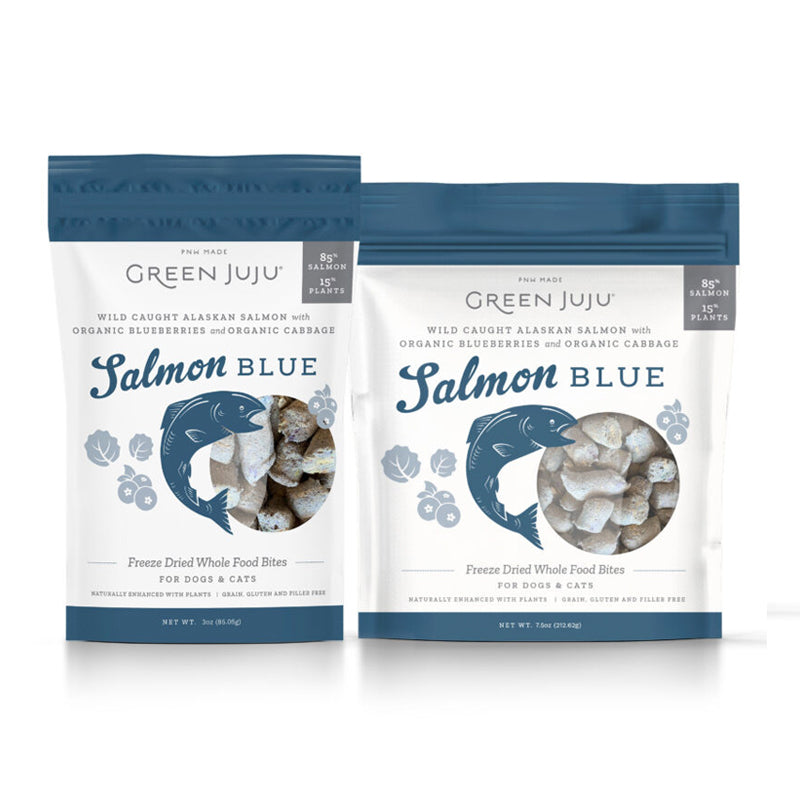 Green Juju Kitchen Freeze-Dried Salmon Blue Bites  Image