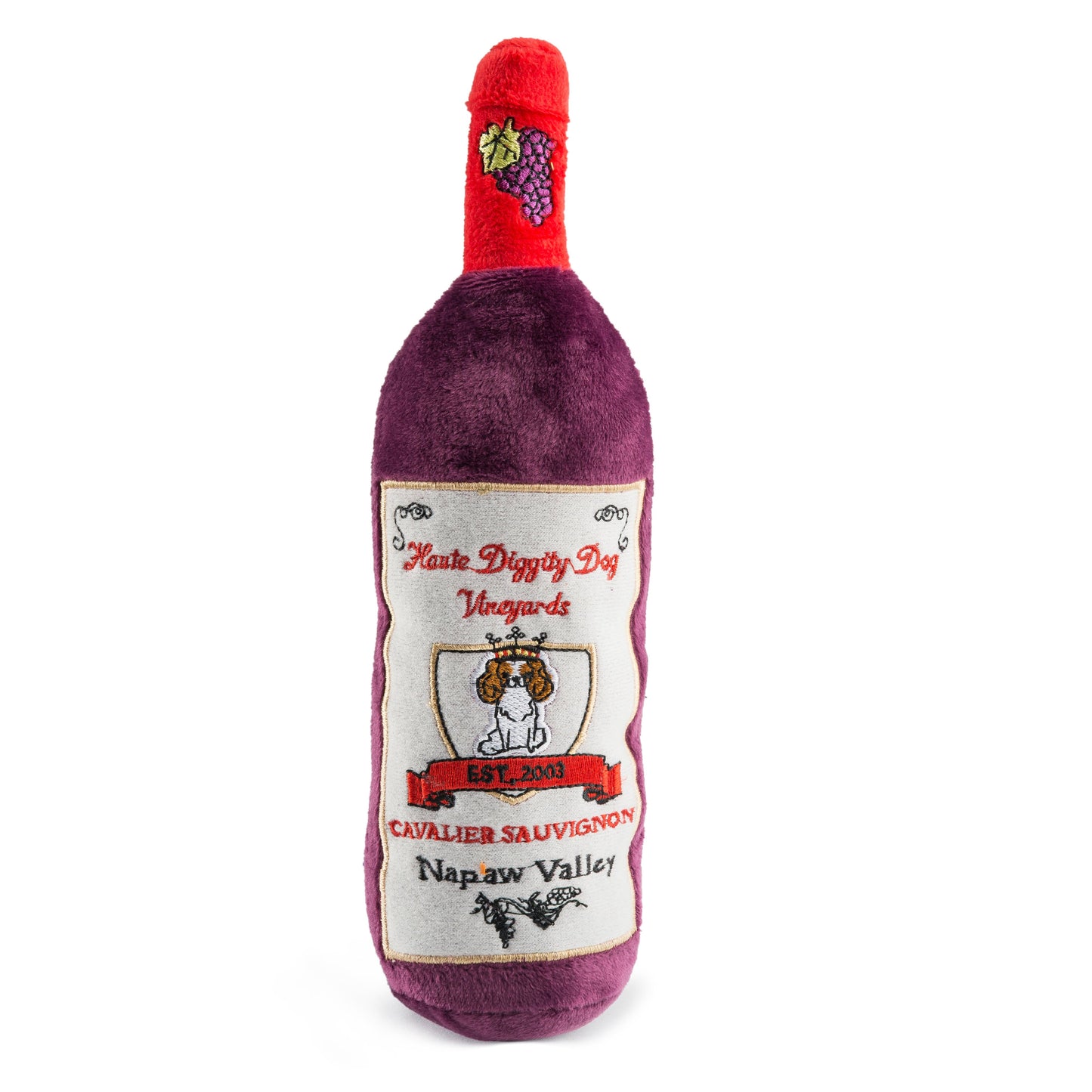 Party Refreshment Plush Toys Cavalier Sauvignon Wine Image