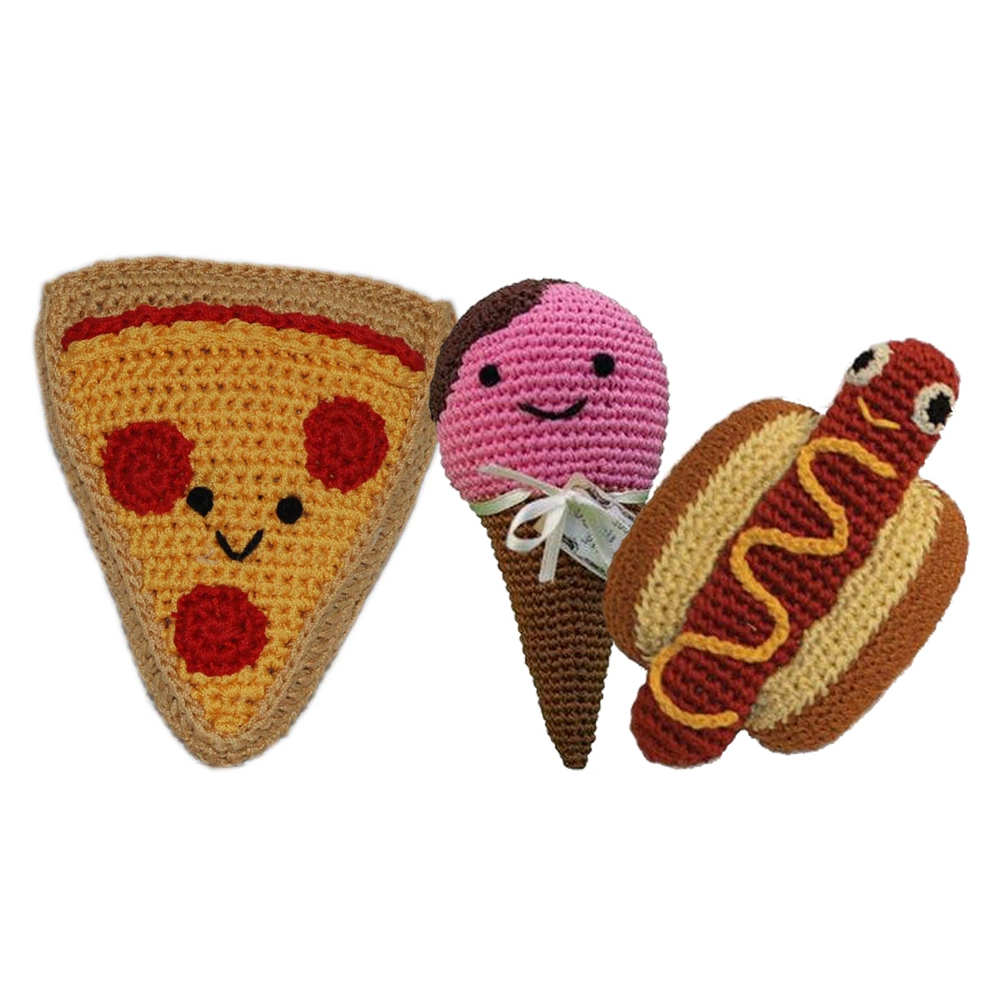 Load image into Gallery viewer, Knit Knack Foodies Organic Cotton Toys  Image
