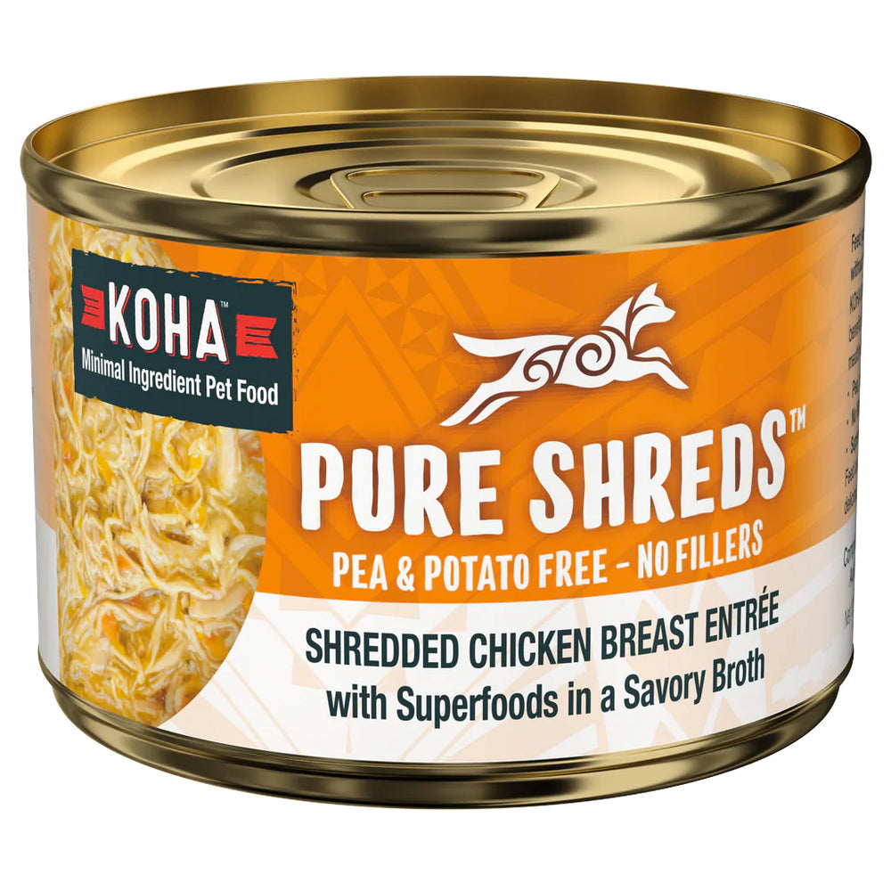 Koha Pure Shreds Canned Food The Dog Bar