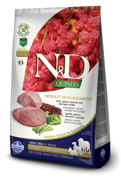 Farmina N&D Quinoa Weight Management Lamb for Adults Dry Dog Food  Image