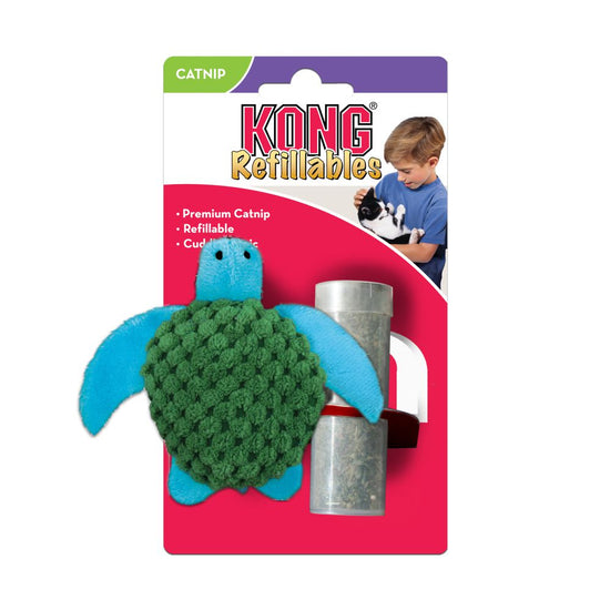 Kong Refillables Turtle Cat Toy  Image