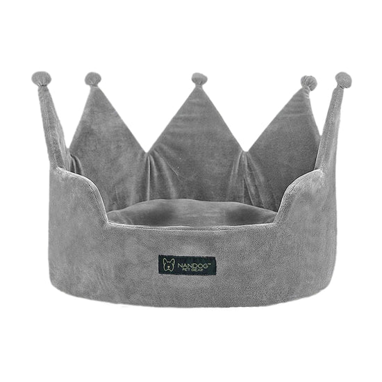 Nandog Cloud Crown Bed Grey Image