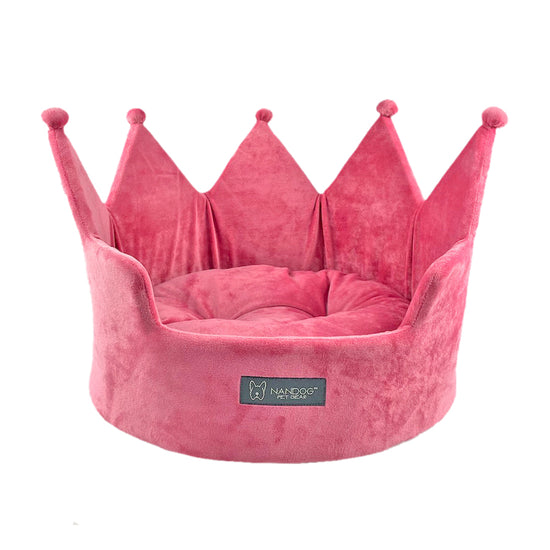 Nandog Cloud Crown Bed Pink Image