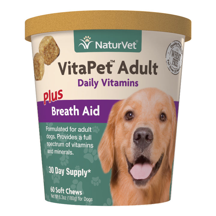 NaturVet VitaPet Soft Chew Adult Daily Vitamins  Image