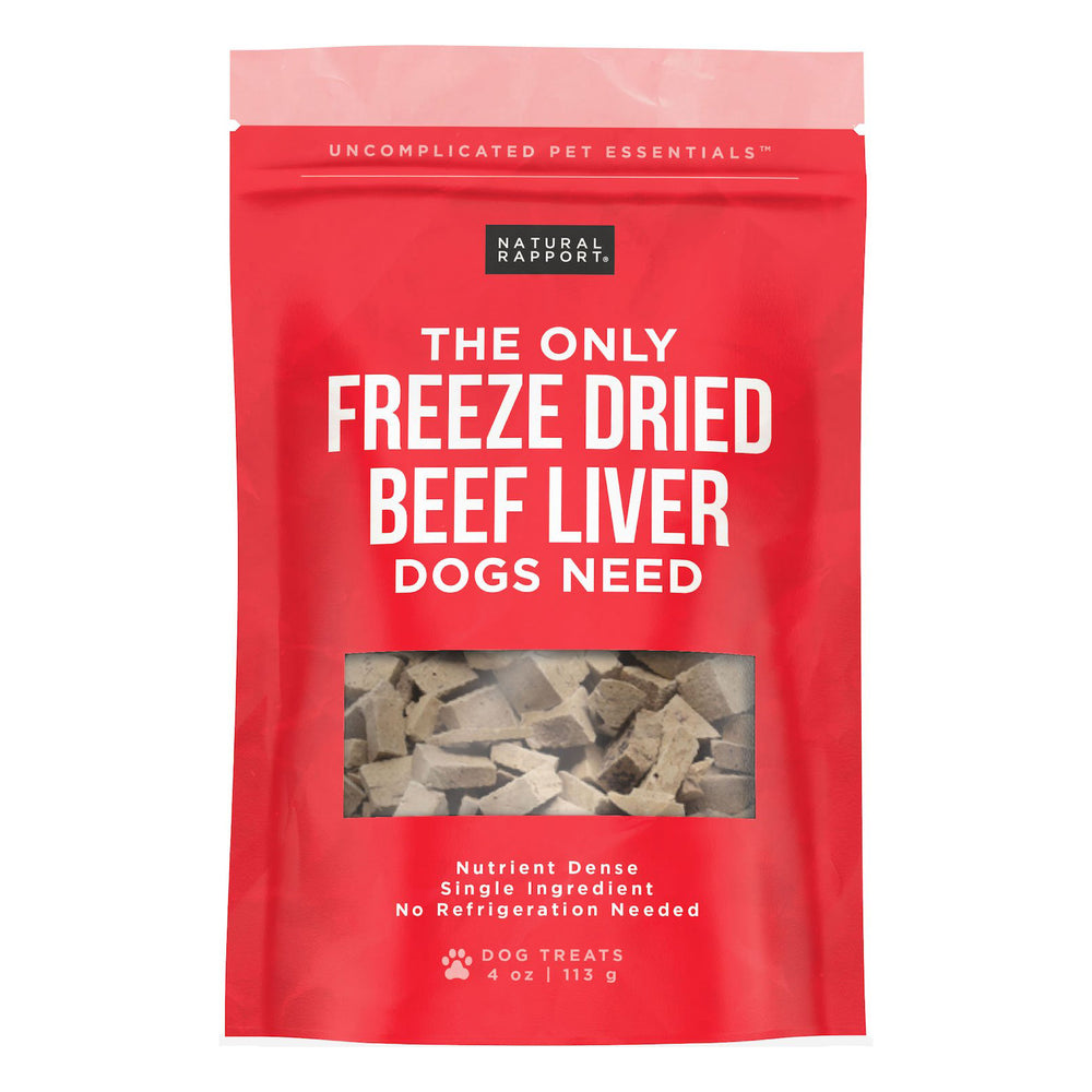 The Only Freeze Dried Beef Liver Dogs Need Treats  Image