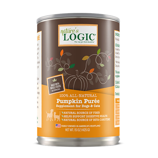 Nature's Logic Pumpkin Puree Canned Cat & Dog Food  Image