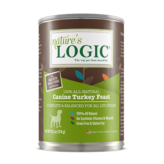 Nature's Logic Turkey Canned Dog Food  Image
