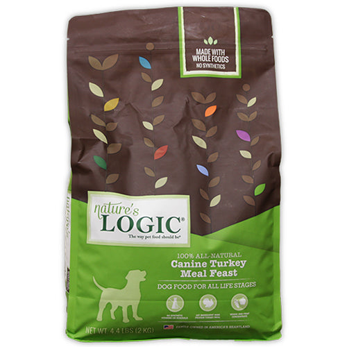 Nature's Logic Turkey Dog Food Small - 4.4 lbs Image