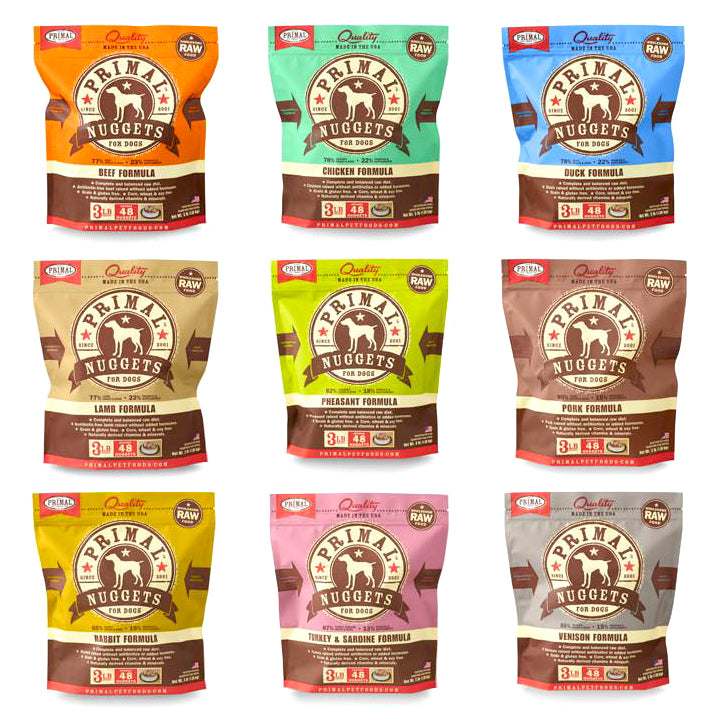 Primal's Raw Frozen Nuggets for Dogs - Main Image