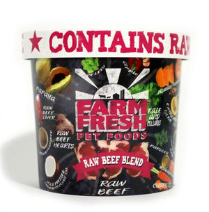 
            
                Load image into Gallery viewer, Farm Fresh Raw Dog Food Raw Beef Image
            
        