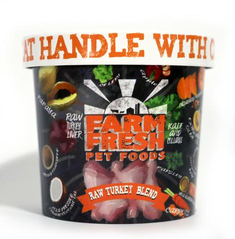 Load image into Gallery viewer, Farm Fresh Raw Dog Food Raw Turkey Image
