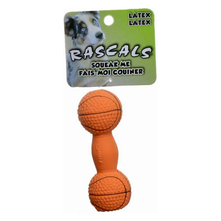 Rascals Latex Sports Dumbbell Basketball Image
