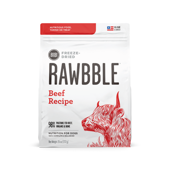 Load image into Gallery viewer, RAWBBLE® FREEZE DRIED DOG FOOD Beef Image
