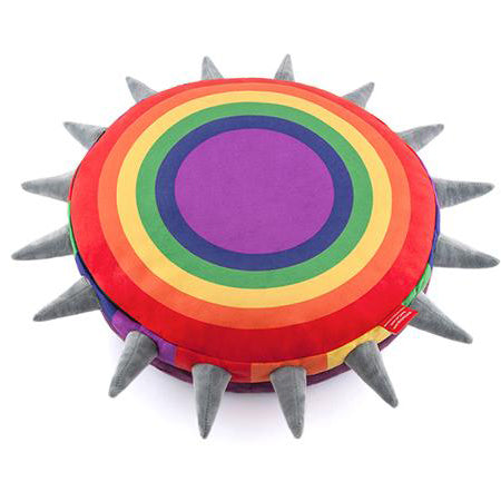 Spiked Rainbow Pet Bed  Image