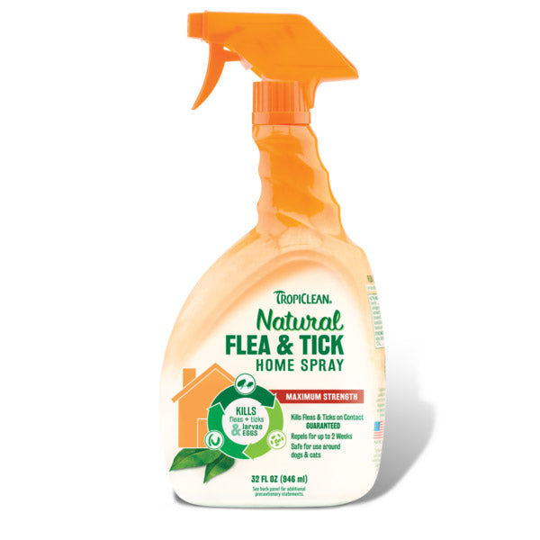 Tropiclean Natural Flea & Tick Spray for Home  Image