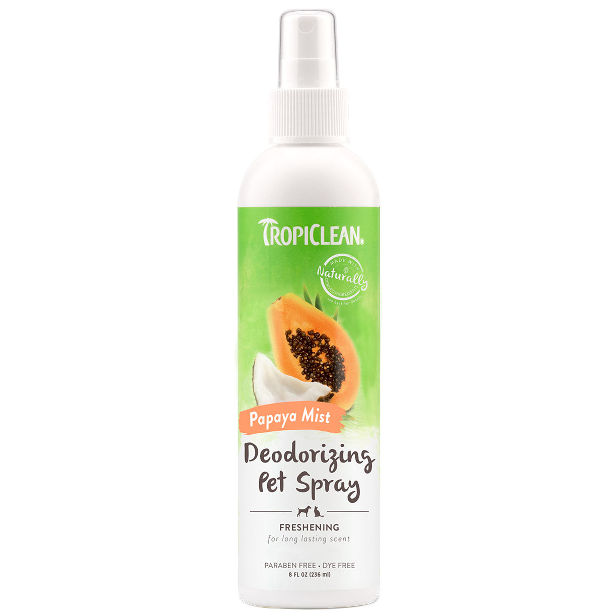 Tropiclean Papaya Mist Deodorizing Pet Spray  Image