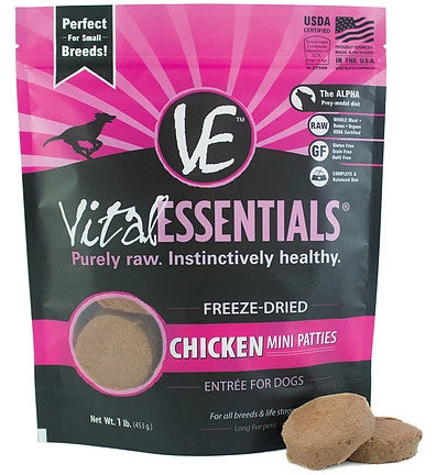 Vital Essentials Mini Chicken Patties  Image