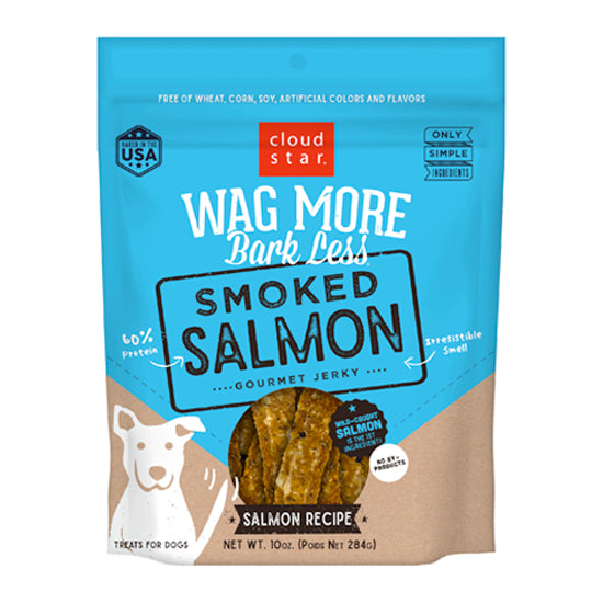 Wag More Bark Less Jerky Smoked Salmon Image