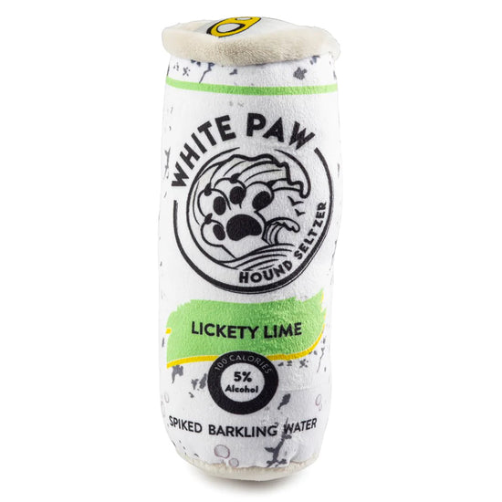 White Paw Plush Drink Toys Lickety Lime Image