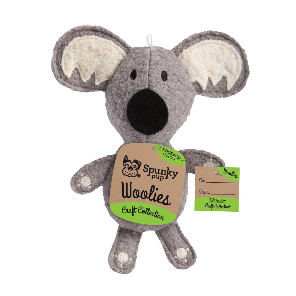 Load image into Gallery viewer, Spunky Pup Mini Woolies Toys Koala Image

