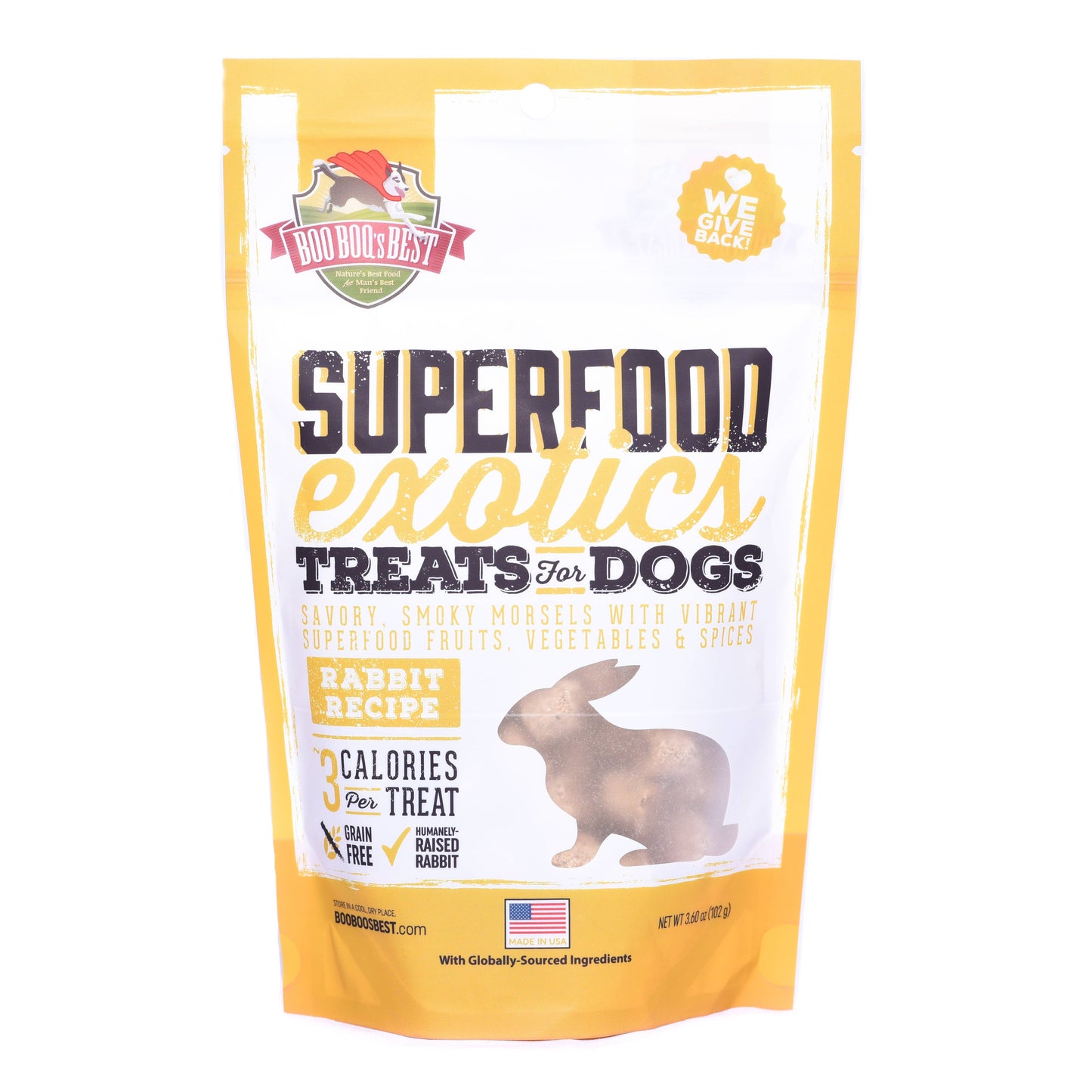 Boo Boo’s Best Superfood Exotics Treats Rabbit Image