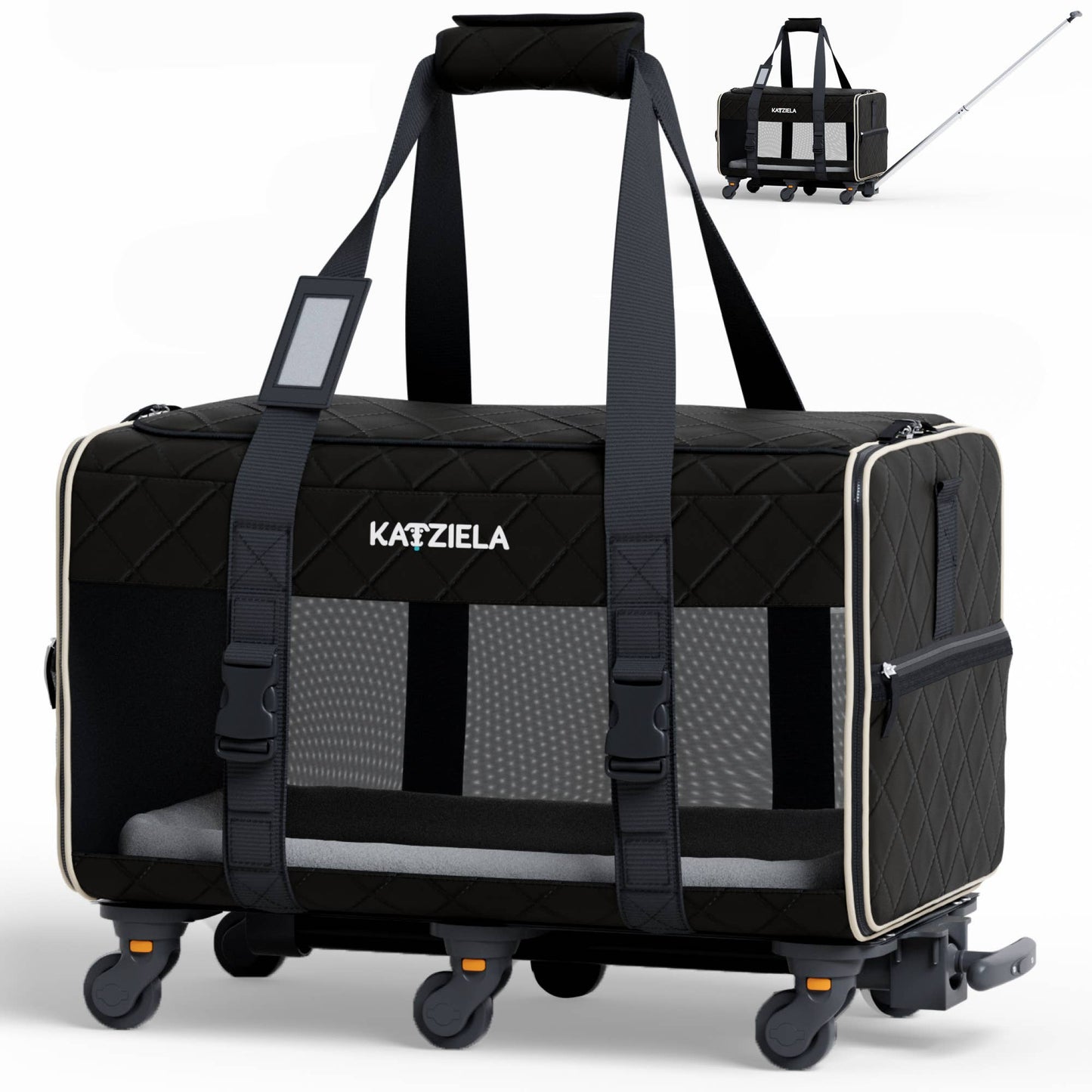 Katziela Quilted Chariot Carrier  Image