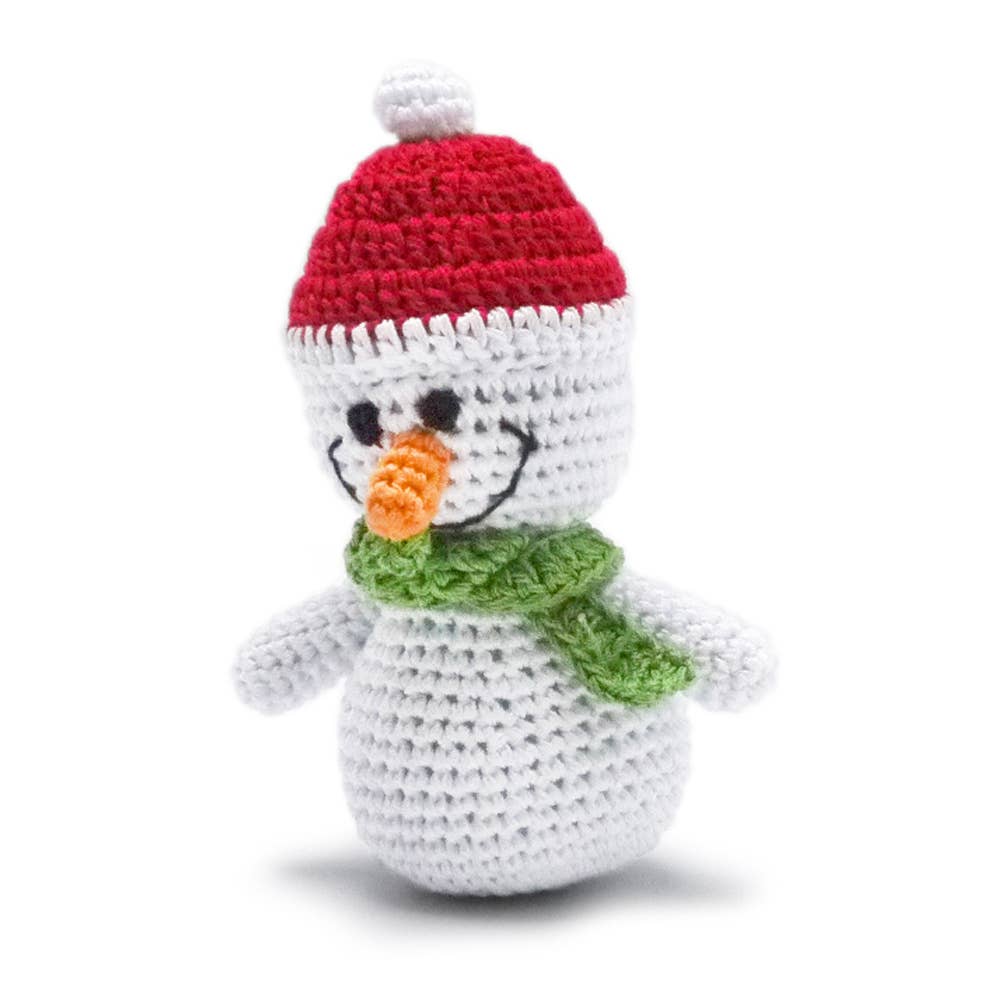 Load image into Gallery viewer, Dogo Pet - Crochet Toy - Snowman Doll  Image
