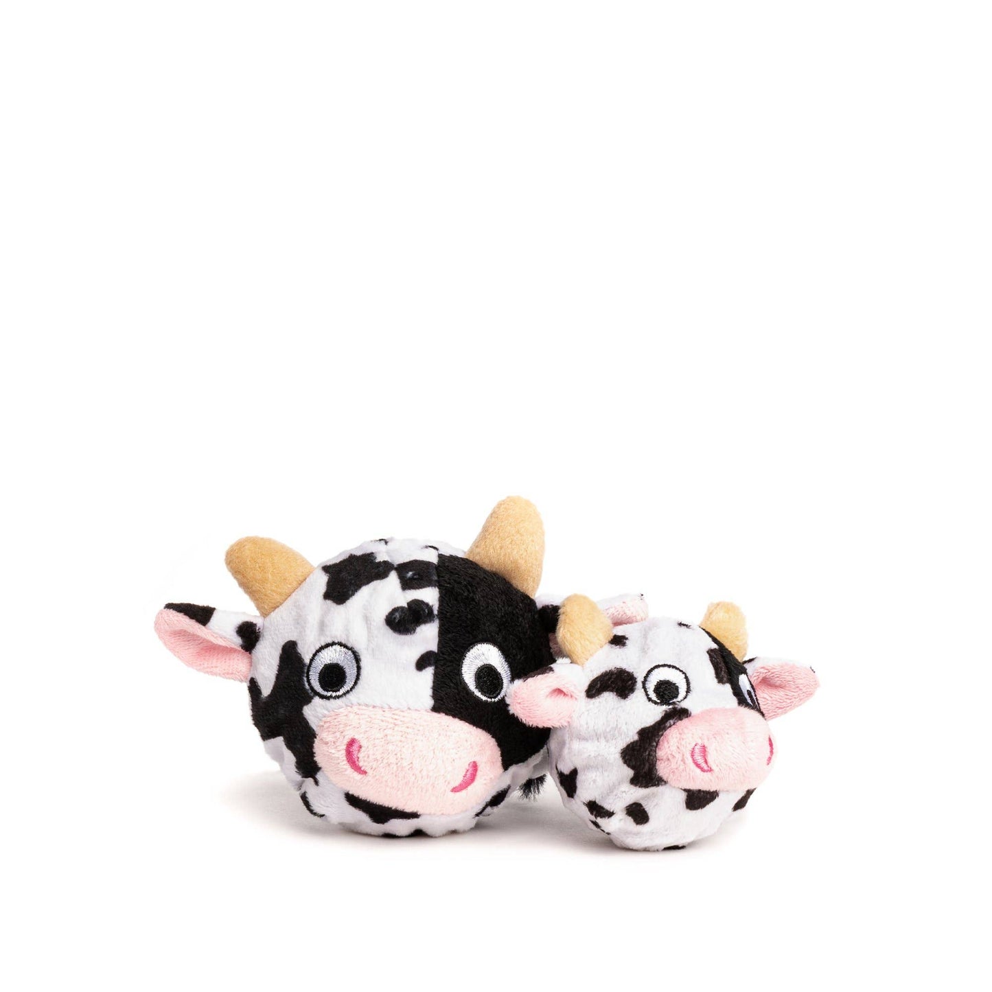 Load image into Gallery viewer, fabdog - Cow faball Dog Toy: Medium  Image
