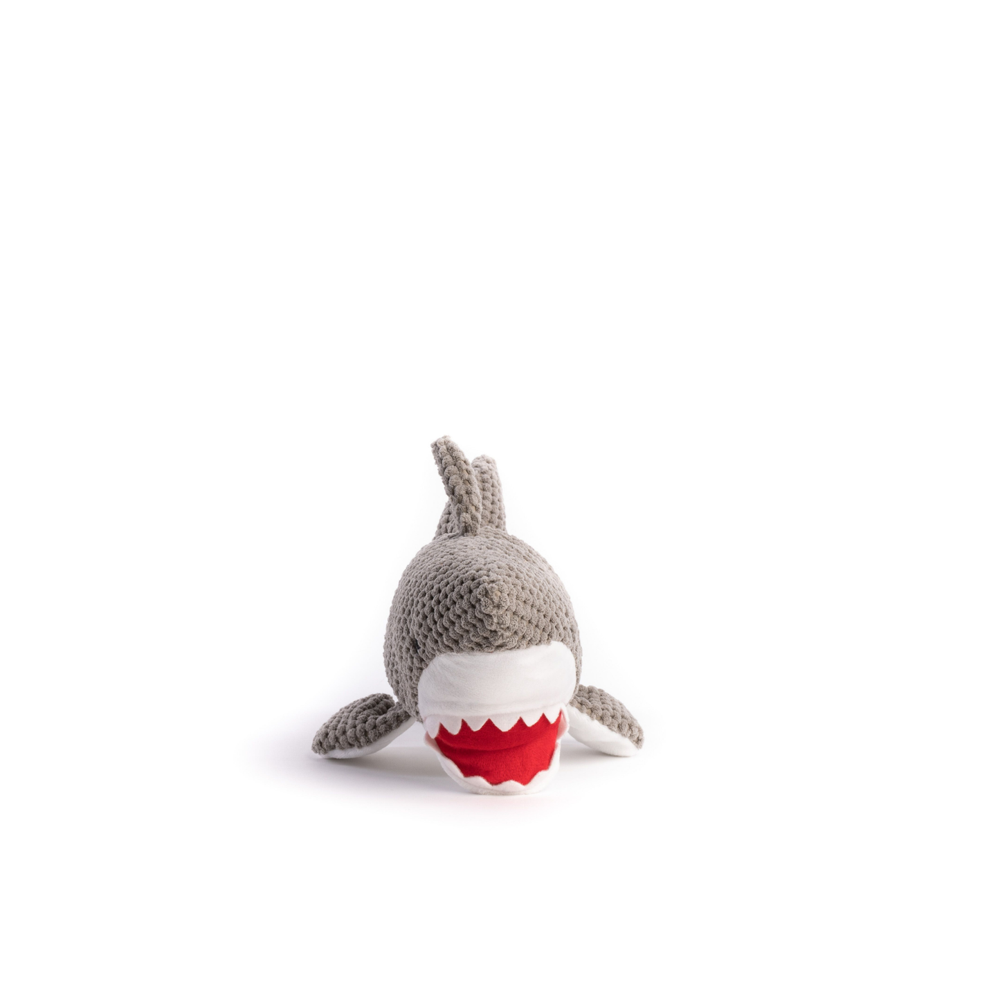 Load image into Gallery viewer, fabdog - Floppy Shark Plush Dog Toy: Small  Image
