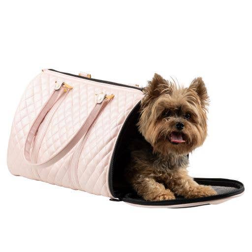 Load image into Gallery viewer, Petote - Duffel -Pink Quilted Mini Image
