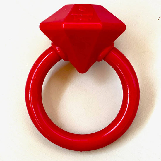 Load image into Gallery viewer, SodaPup Diamond Ring Teething Chew Toy  Image
