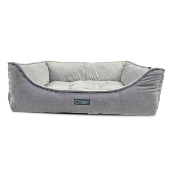 Nandog Pet Gear - Large Reversible Micro-Plush Upholstery Fabric Pet Bed  Image