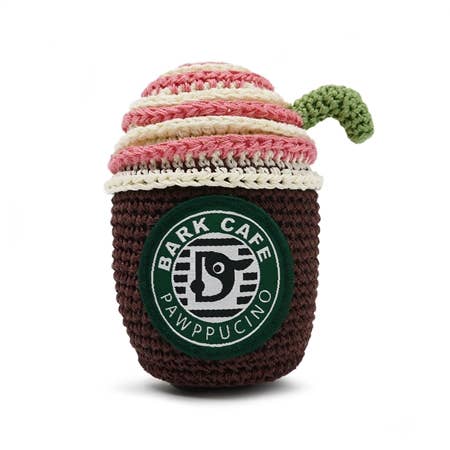 Dogo Pet - Crochet Toy - Coffee  Image