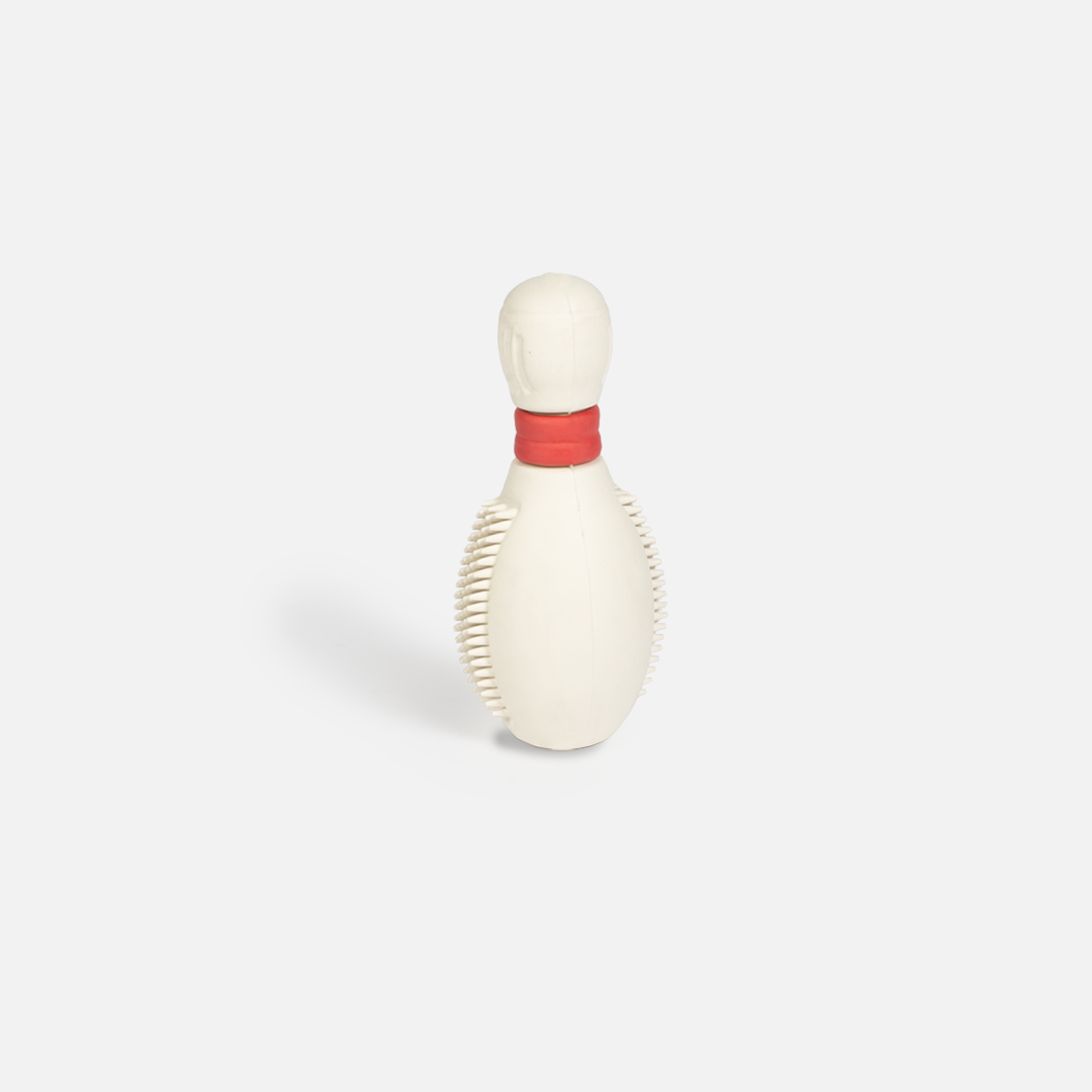 Silver Paw - Bowling Pin With Vanilla Scent Dog Toy  Image