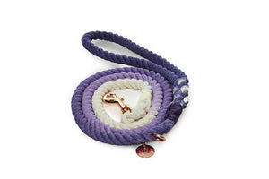 
            
                Load image into Gallery viewer, Doodle Couture, New York - Natural Rope Leash - Purple Ombre - SOLD OUT IN 5 DAYS!  Image
            
        