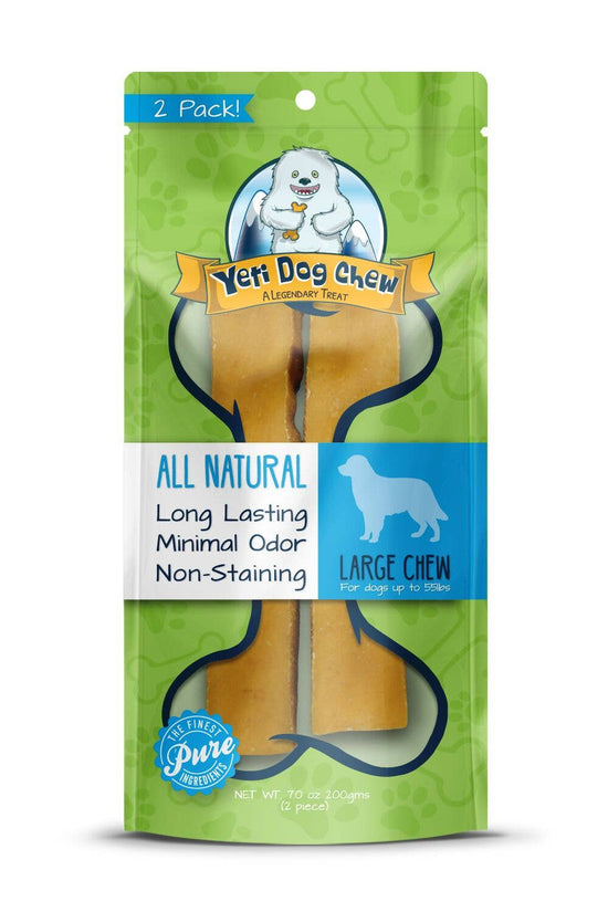 Yeti Dog Chew - 7oz Yeti Dog Chews - Large 2 Pack  Image
