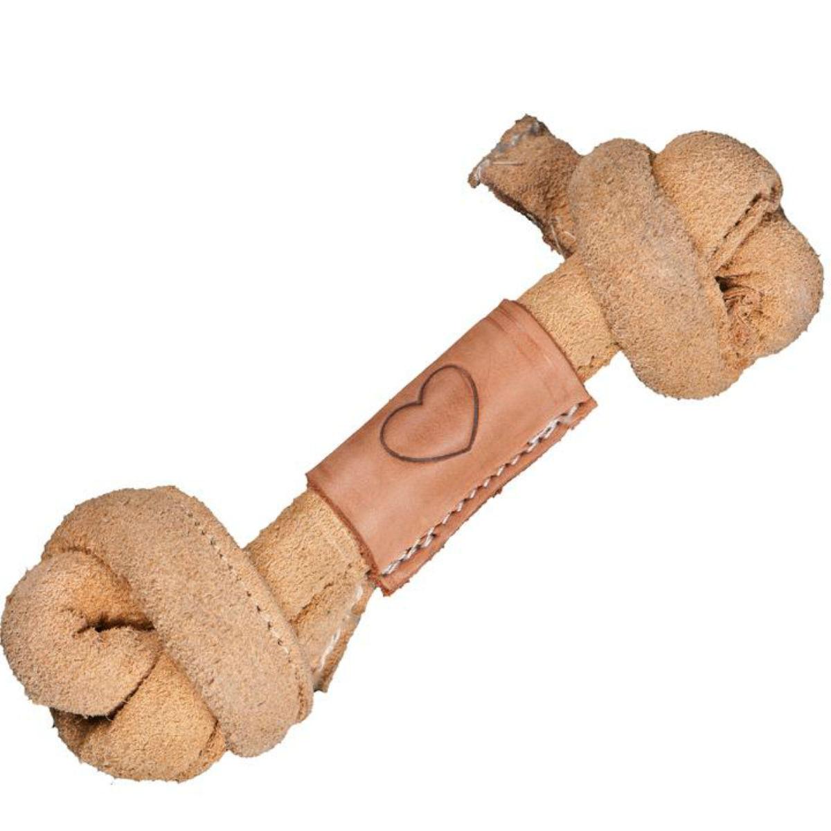 Leather Knotted Bone Toys – The Dog Bar