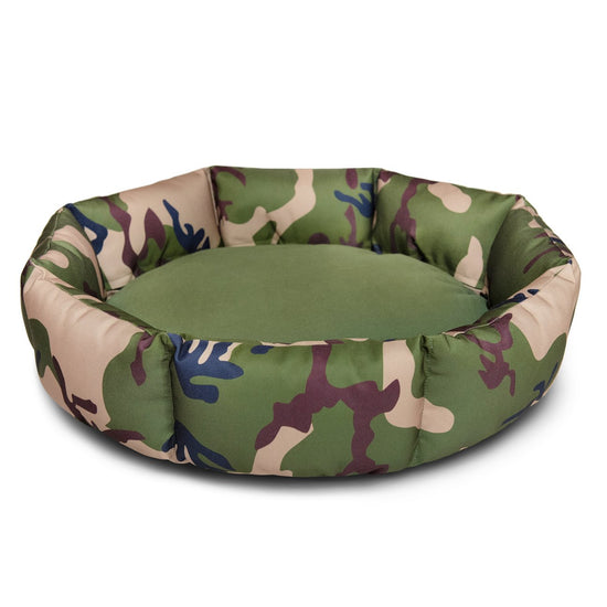Load image into Gallery viewer, Roverlund Catching ZZZ&amp;#39;s Dog Bed Camo Image

