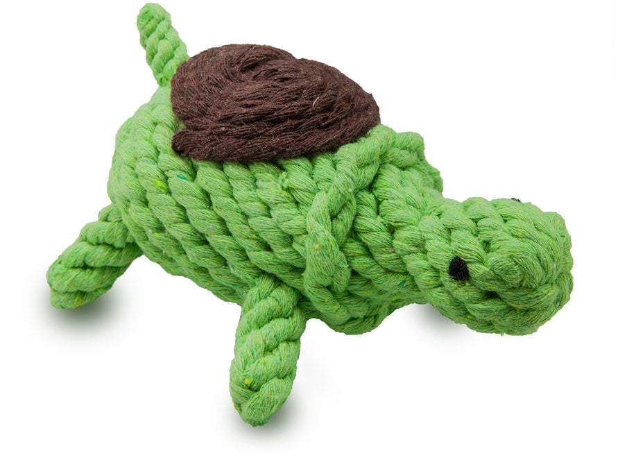 Load image into Gallery viewer, Cotton Pals Knotted Toys Speedy the Turtle Image

